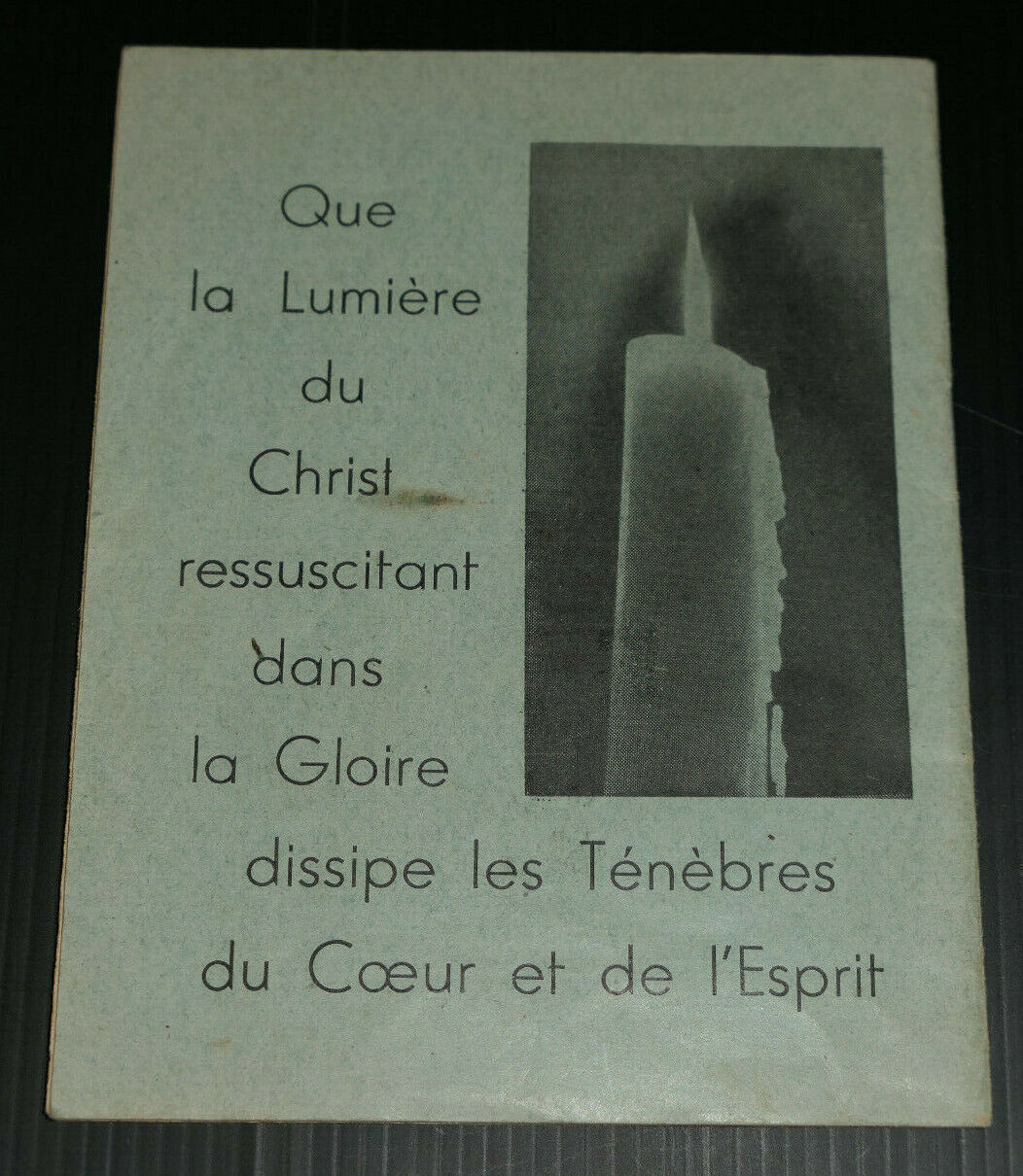 LA NUIT LUMINEUSE DE PAQUES 1952 CHANTS