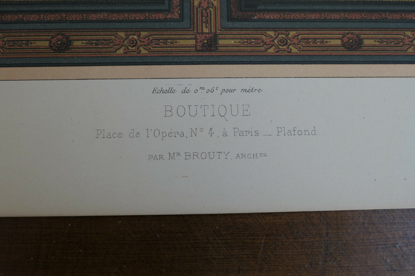 PRIVATE ARCHITECTURE IN THE 19TH CENTURY - CESAR DALY - SET OF 3 LITHOGRAPHS