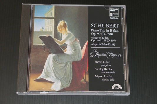CD FRANZ SCHUBERT / THE MOZARTEAN PLAYERS / HARMONIA MUNDI / 1993