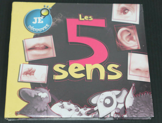 CD + LIVRET / LES 5 SENS / JE DECOUVRE / EDITIONS EVEIL & DECOUVERTES