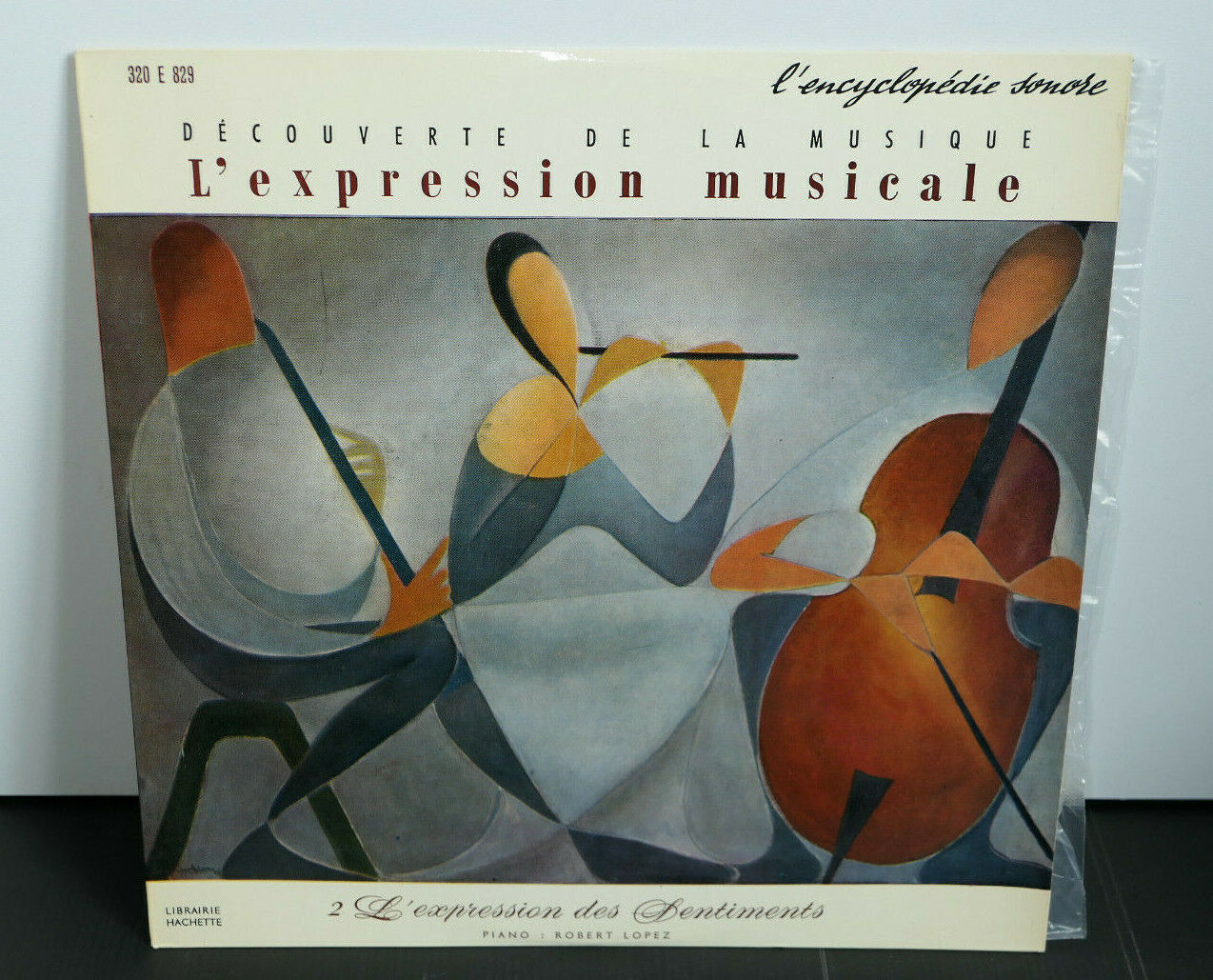 LP 33T 12" ROBERT LOPEZ PIANO / L'EXPRESSION MUSICALE 2 / RAMEAU SCHUMANN CHOPIN