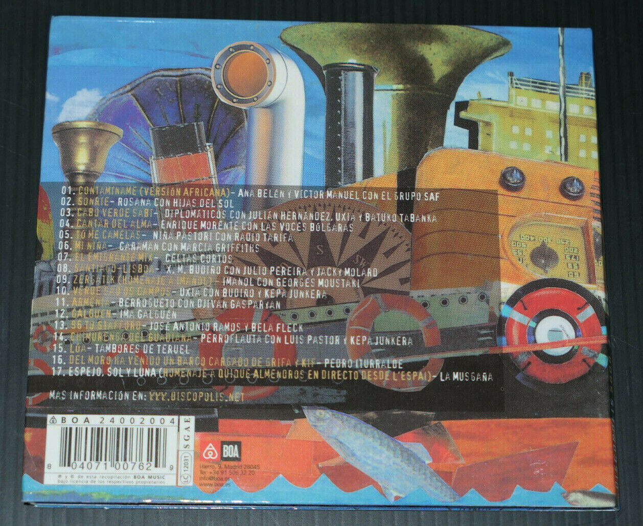 CD DISCOPOLIS 5000 / BOA MUSIC