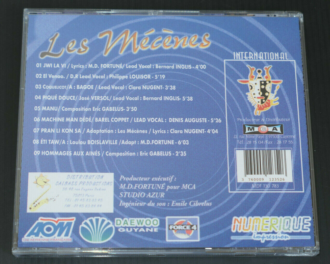 CD LES MECENES / JWI LA VI / CALBASS