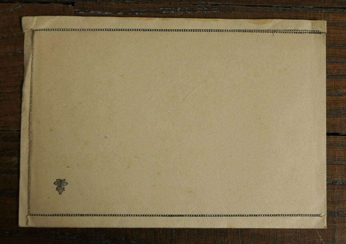 CPA CARTE-LETTRE ALBUM LA COURTINE CREUSE