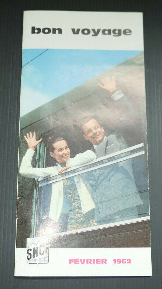 ANCIEN LIVRET PUBLICITE SNCF 1962