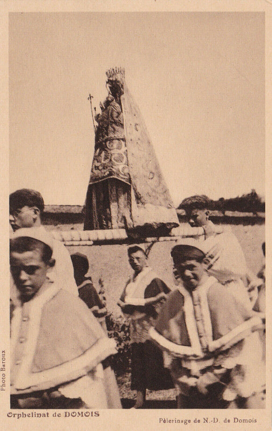 CARTE POSTALE ANCIENNE CPA 21 ORPHELINAT DE DOMOIS PELERINAGE DE N.-D. DE DOMOIS