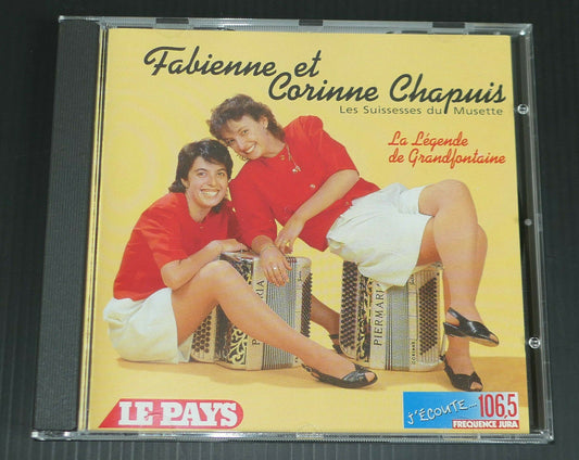 CD 17 TITRES / FABIENNE ET CORINNE CHAPUIS / LES SUISSESSES DU MUSETTE