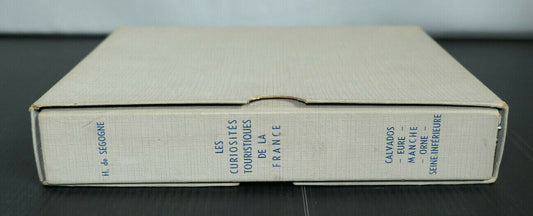 LES CURIOSITES TOURISTIQUES DE LA FRANCE / COFFRET 5 VOLUMES / HENRY DE SEGOGNE