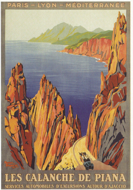 CARTE POSTALE MODERNE CPM EDITIONS CLOUET 2004 / LES CALANCHES DE PIANA / PLM