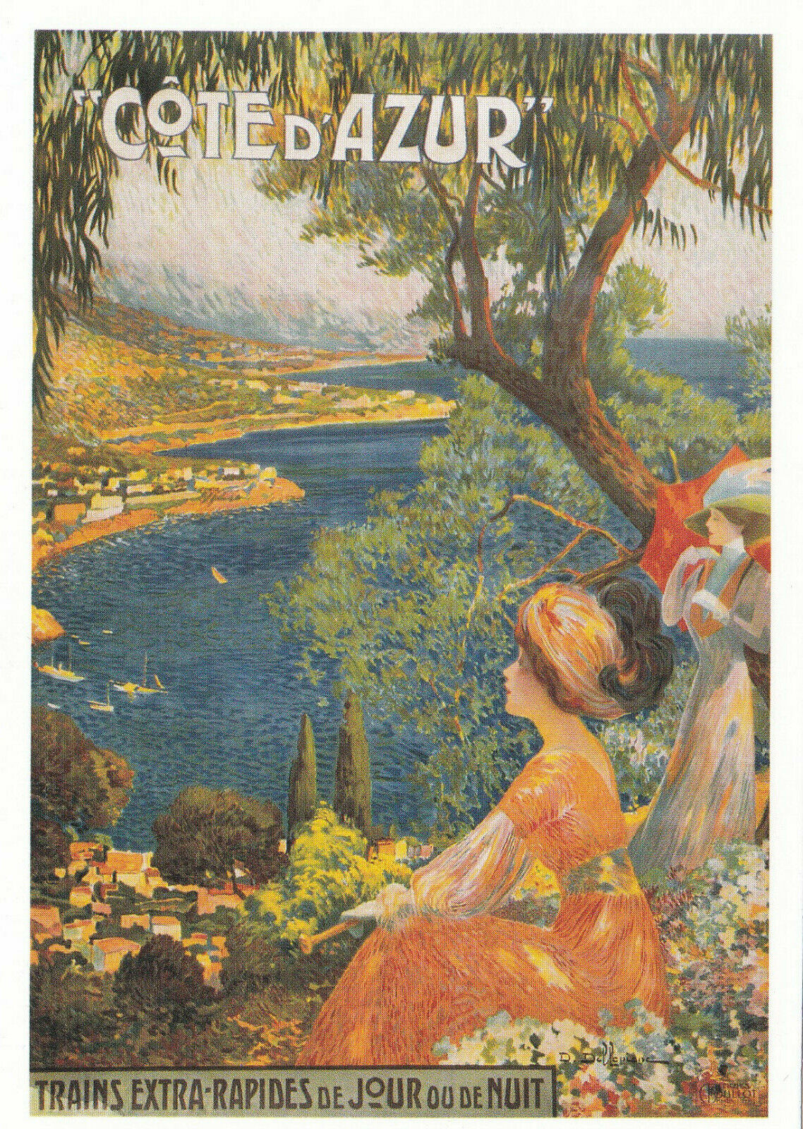 CARTE POSTALE MODERNE CPM GILLETTA / COTE D'AZUR