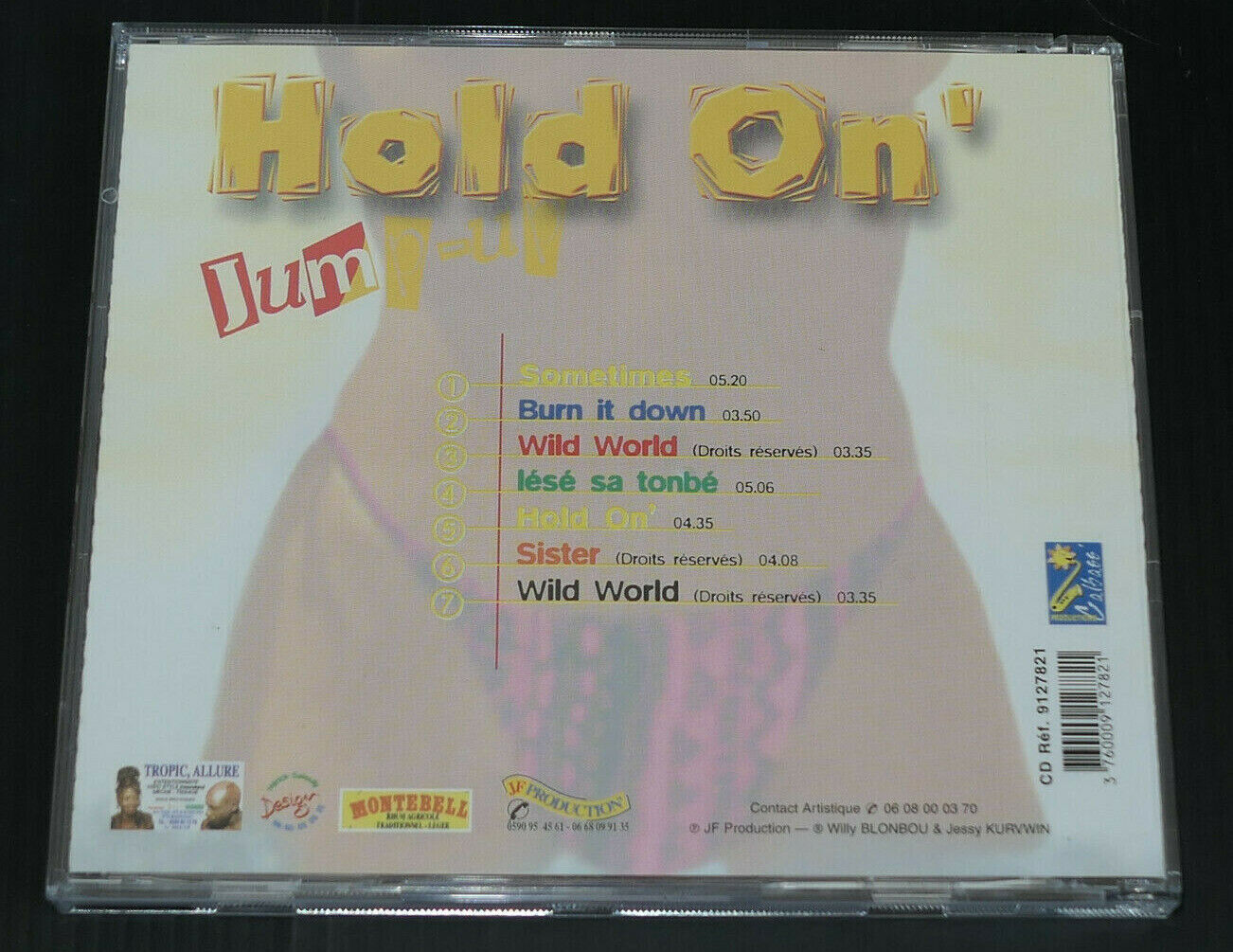 CD HOLD ON / JUMP UP / JESSY KURVWIN / CALBASS