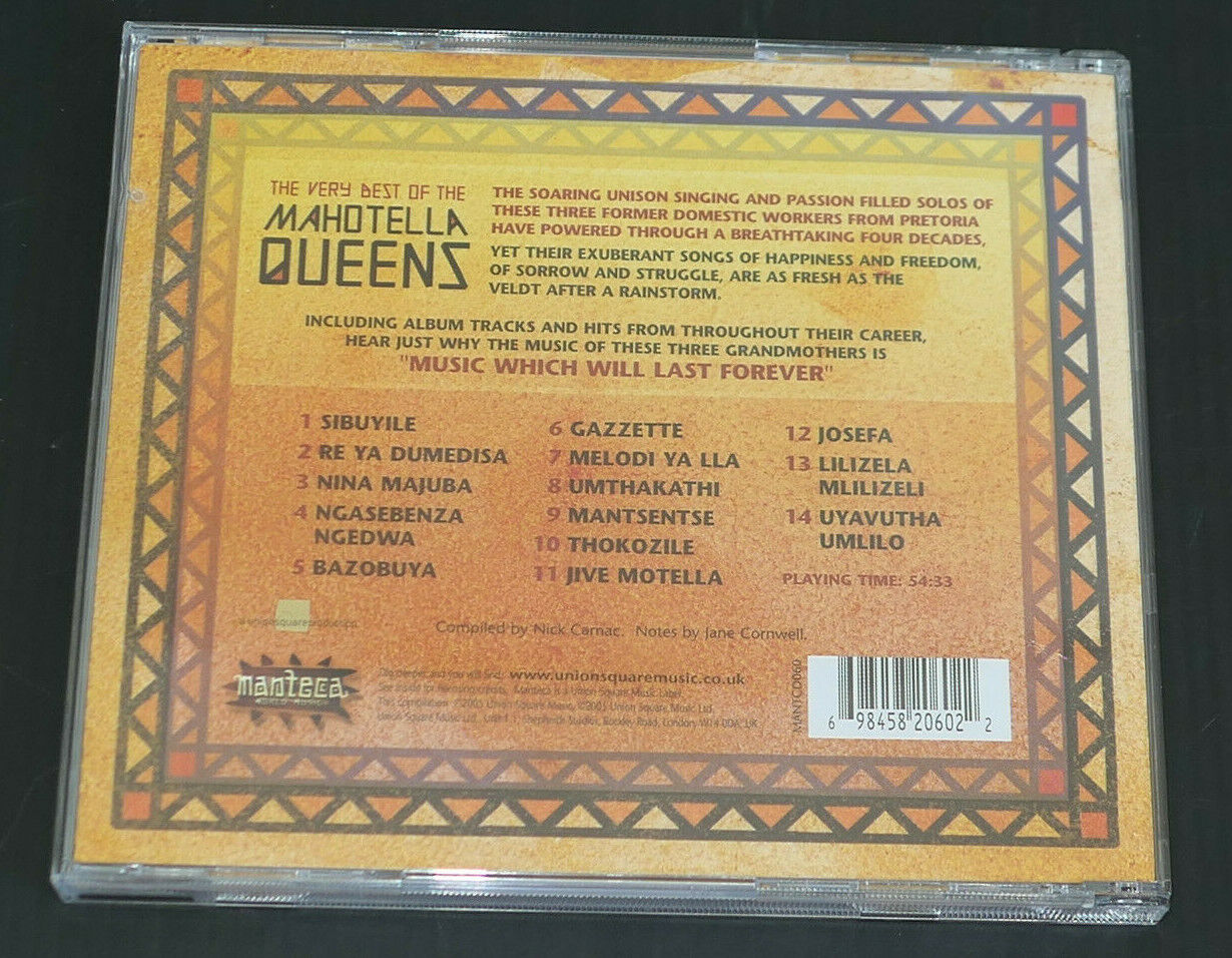 CD THE VERY BEST OF THE MAHOTELLA QUEENS / 14 TITRES / 2005