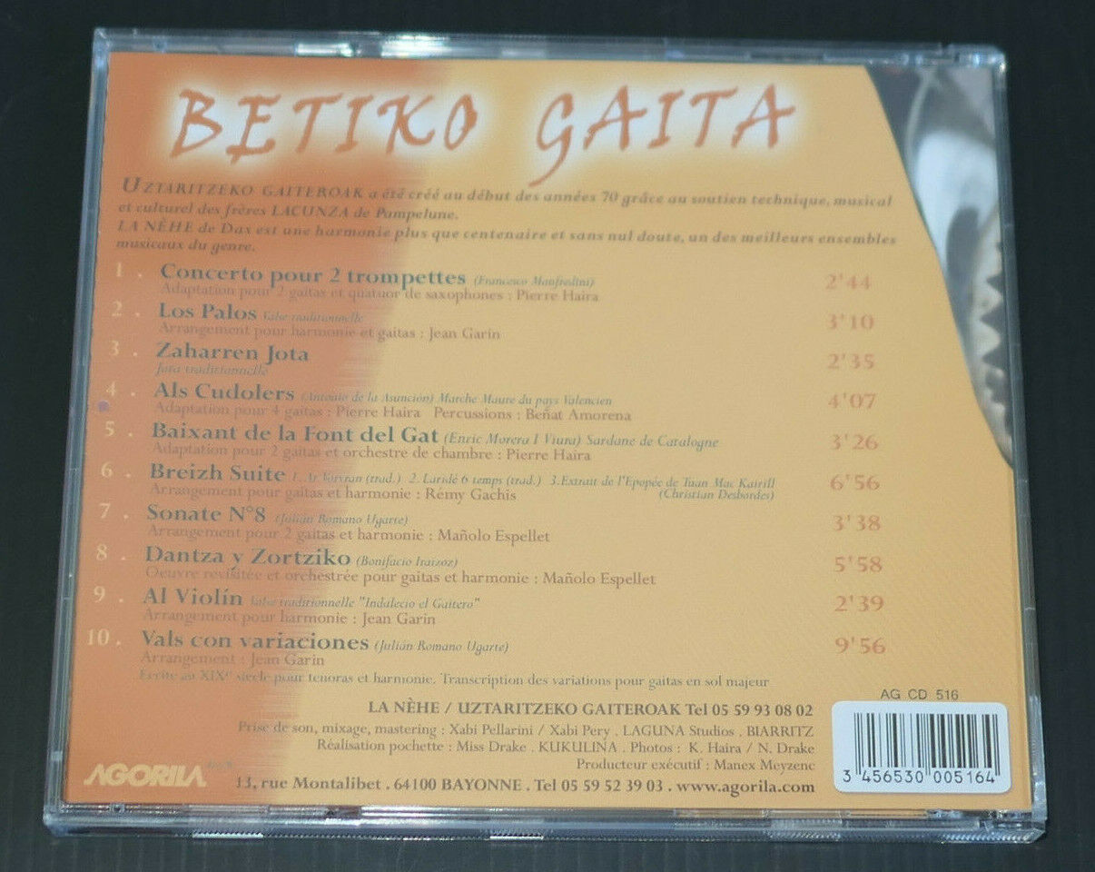 CD BETIKO GAITA / AGORILA