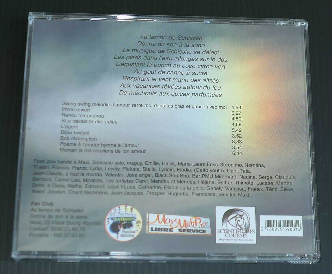 CD SCHISSKO SOLO / COME BACK / ECLIPSS 15155