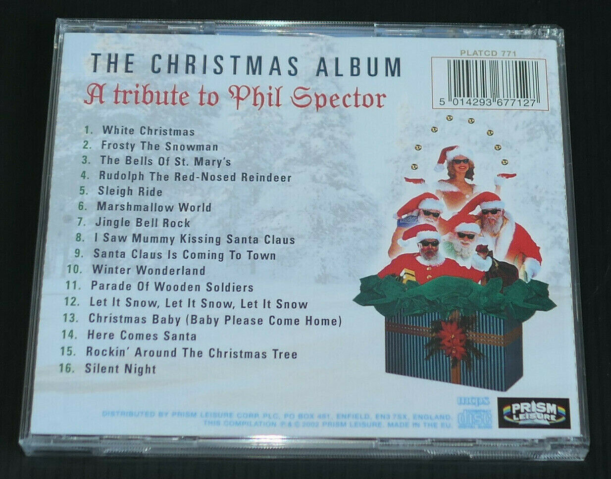 CD THE CHRISTMAS ALBUM / A TRIBUTE TO PHIL SPECTOR / 2002