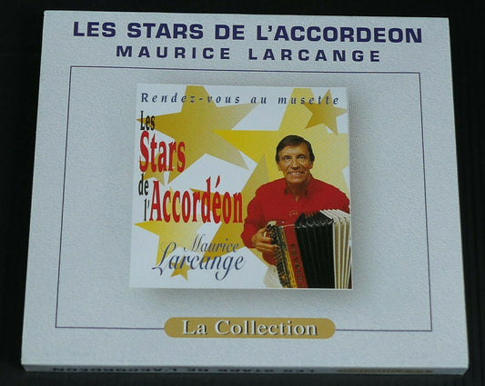 CD MAURICE LARCANGE / 14 TITRES / ACCORDEON MUSETTE / 1995