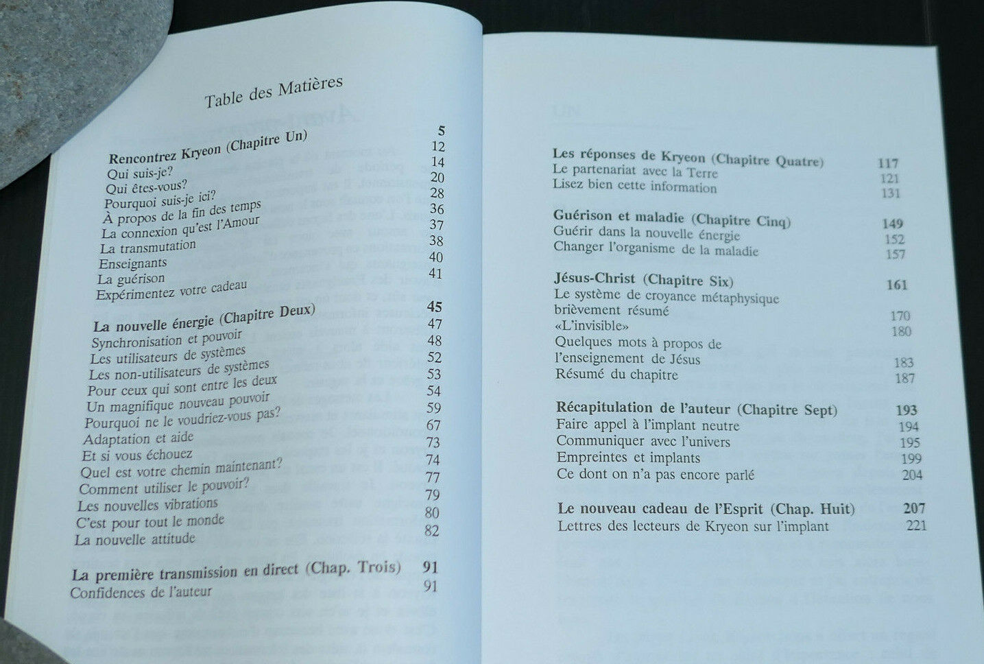 LA GRADUATION DES TEMPS / KRYEON / ARIANE EDITIONS 1998