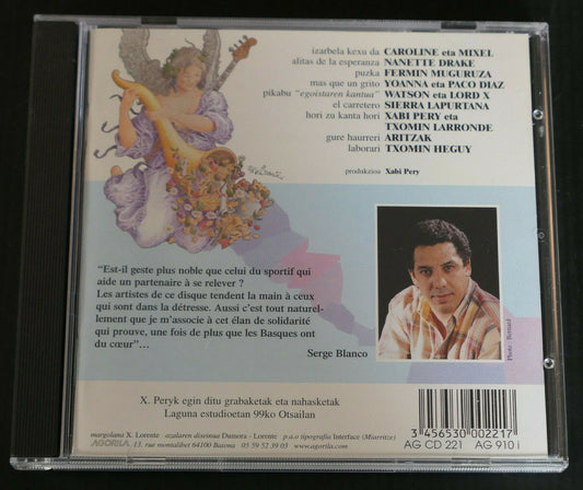 CD EUSKAL ARTISTAK ERTAMERIKAREN ALDE / ARTISTES BASQUES / AGORILA 1999