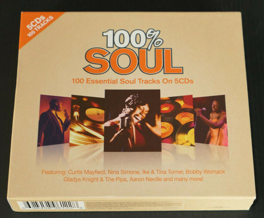 5CD 100% SOUL / 100 TRACKS / 2009