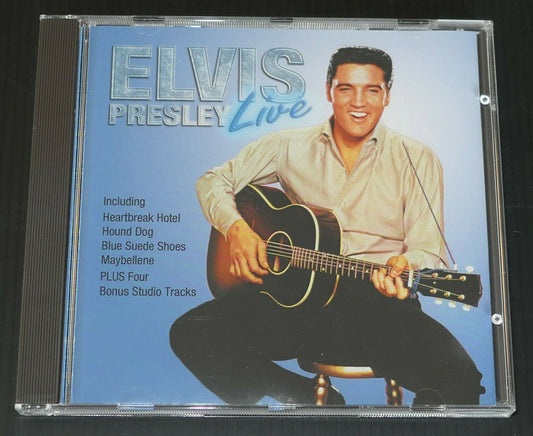CD ELVIS PRESLEY LIVE / COMPILATION 17 TITRES / 2005