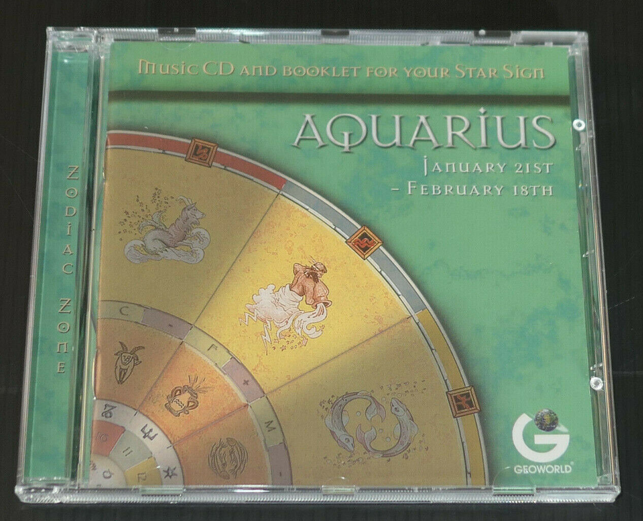 CD GLOBAL JOURNEY / AQUARIUS / RELAXING MUSIC COMPOSED FOR AQUARIANS