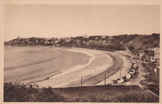 CARTE POSTALE ANCIENNE CPA 22 PERROS-GUIREC LA PLAGE DE TRESTRAOU