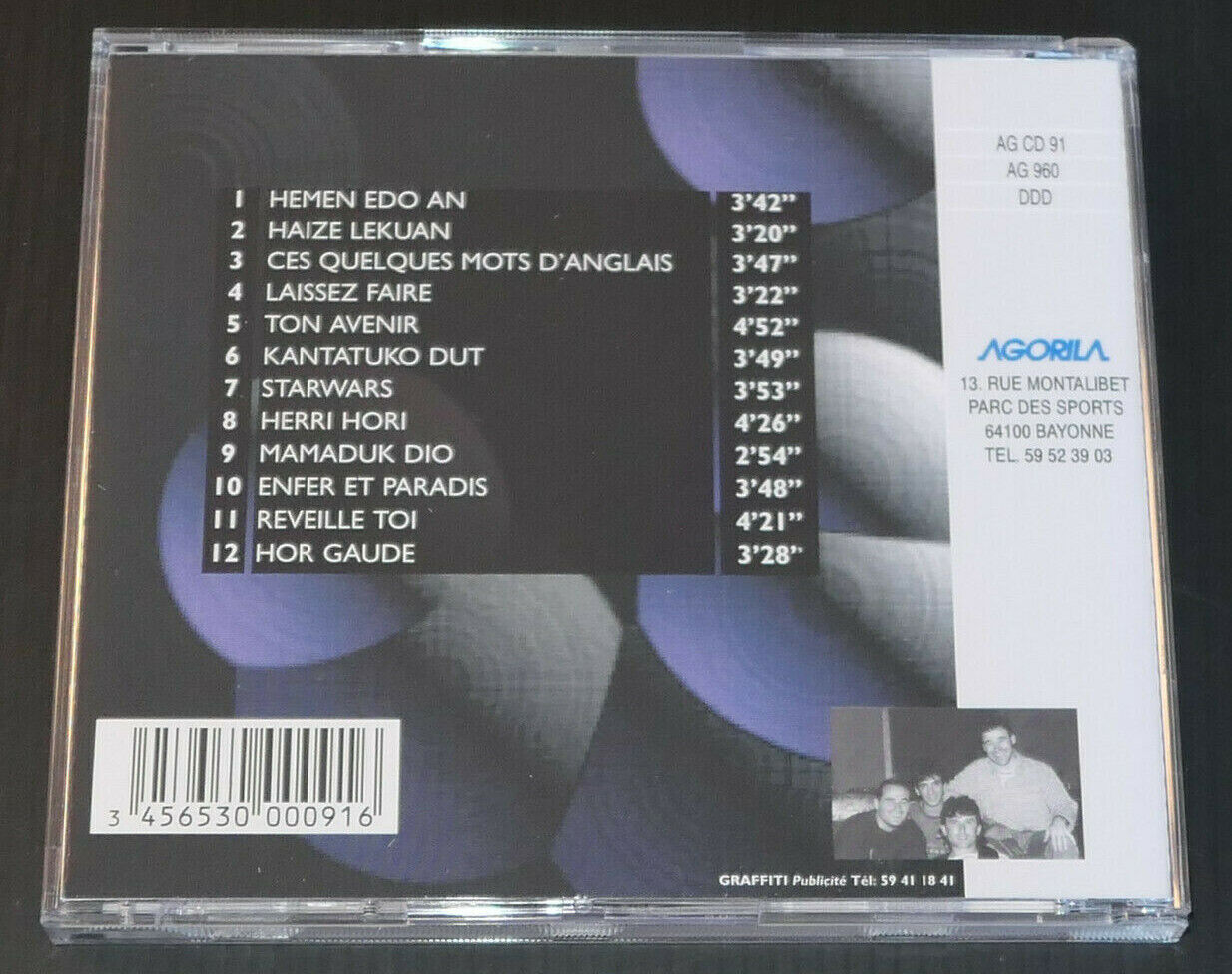 CD HERRI HORI / CE PAYS-LA / MONTANA / AGORILA 1995