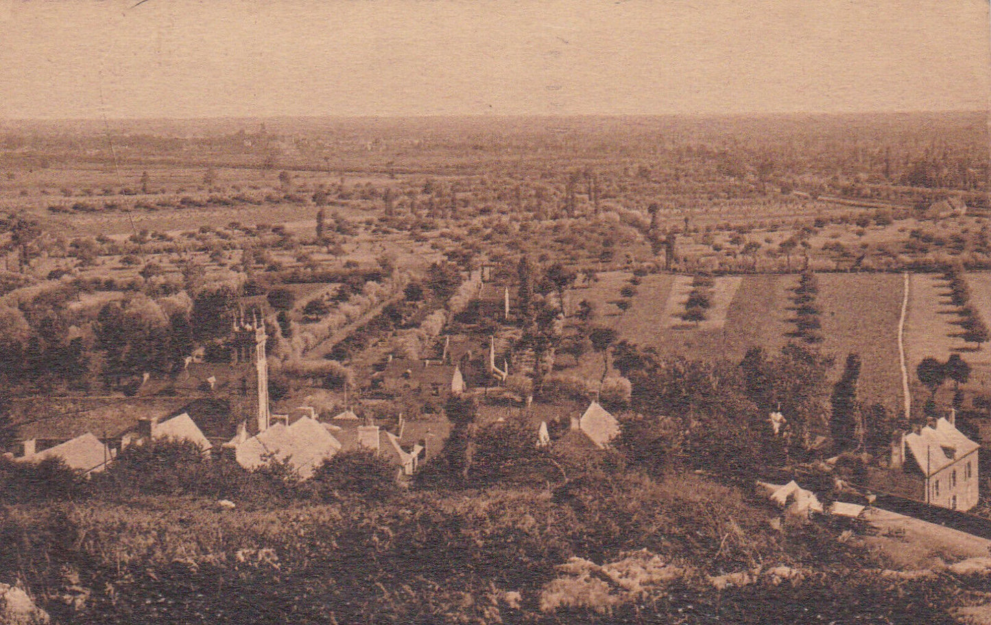 CARTE POSTALE ANCIENNE CPA 35 MONT-DOL SPLENDIDE PANORAMA...