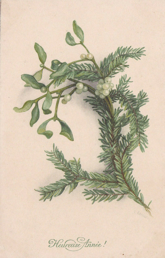 OLD POSTCARD CPA HAPPY NEW YEAR 