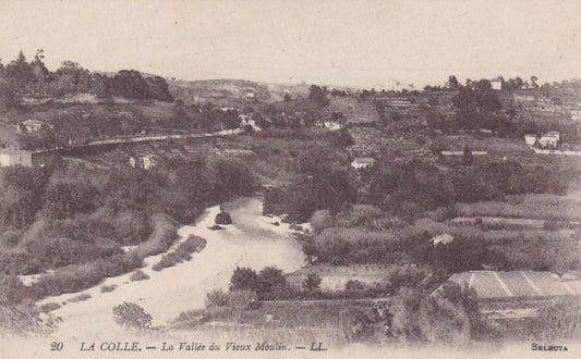 CARTE POSTALE ANCIENNE CPA LA COLLE LA VALLEE DU VIEUX MOULIN