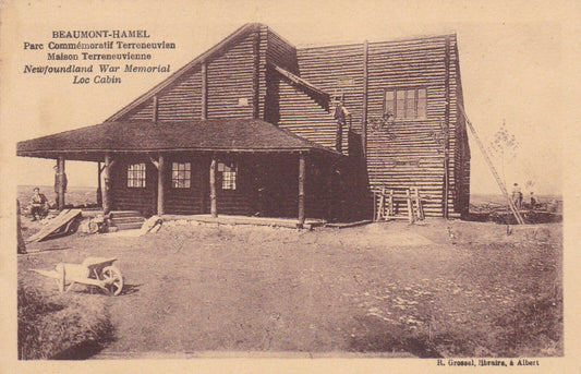 CARTE POSTALE ANCIENNE CPA BEAUMONT-HAMEL PARC COMMEMORATIF TERRENEUVIEN