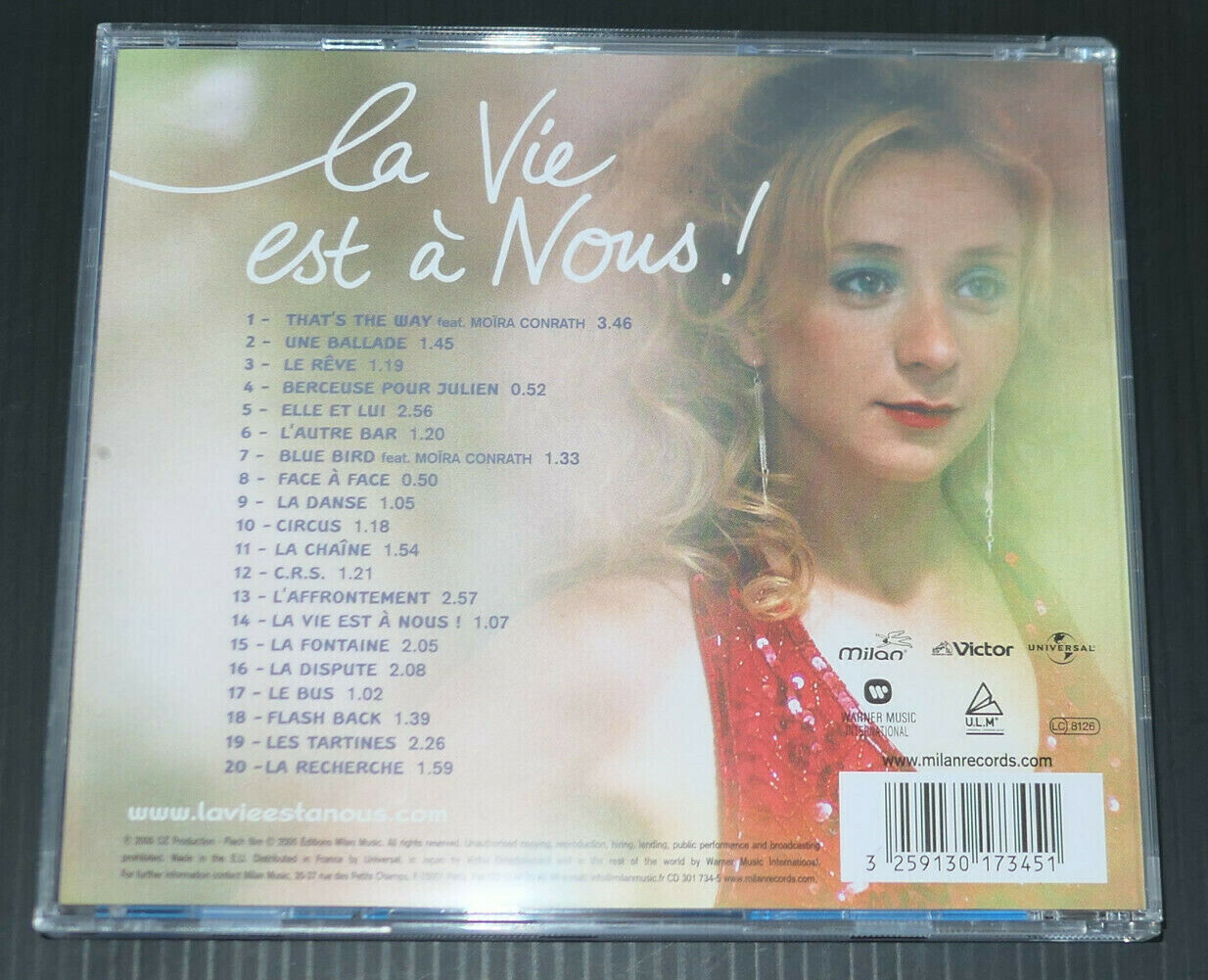 CD B.O.F. LA VIE EST A NOUS ! / ALEXANDRE AZARIA / 2005