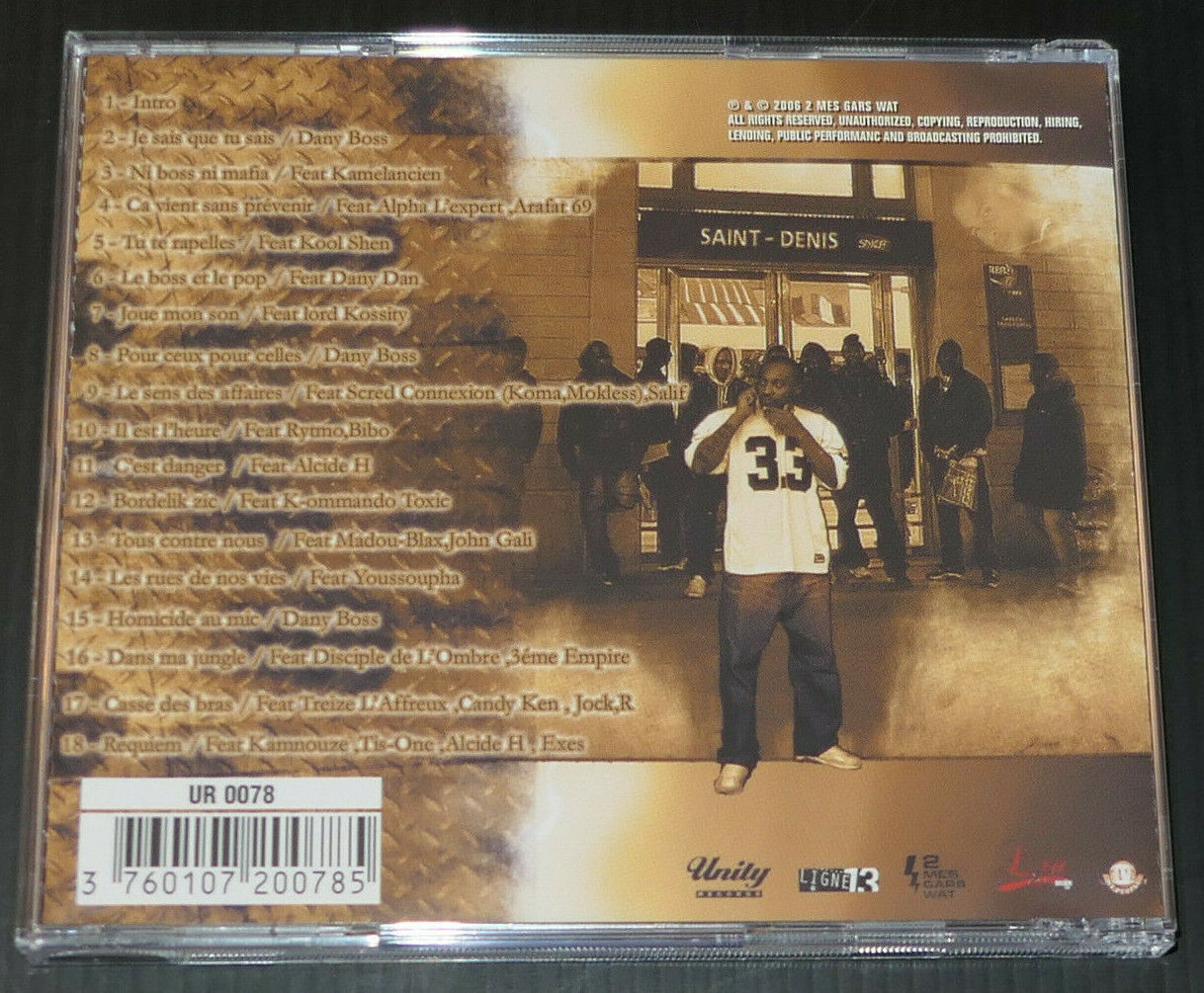 CD DANY BOSS / STREET LIFE / 2006