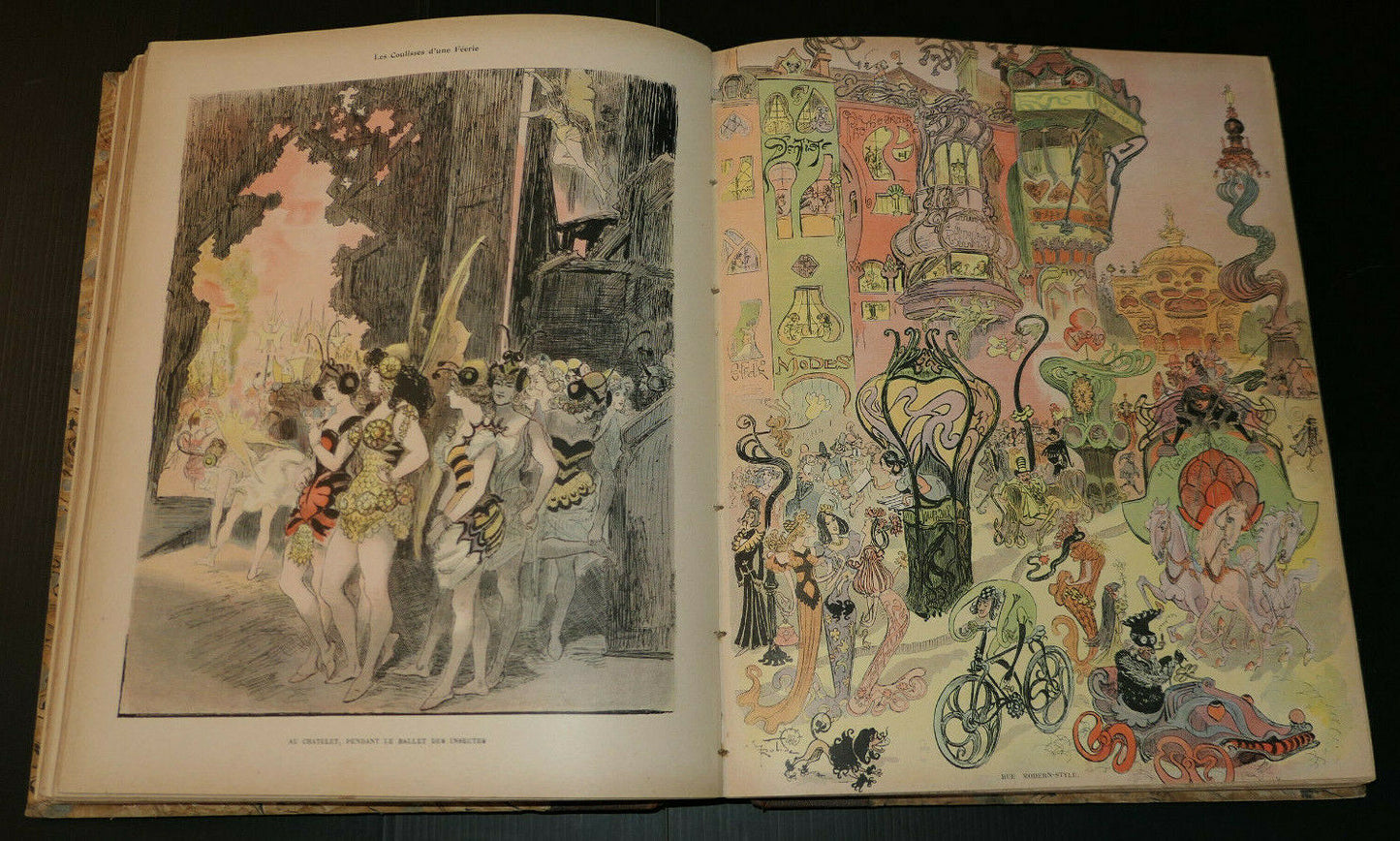 L'ALBUM / RELIURE DE 15 NUMEROS 1901-1902 + ALBUM FORAIN (TALMEYR)