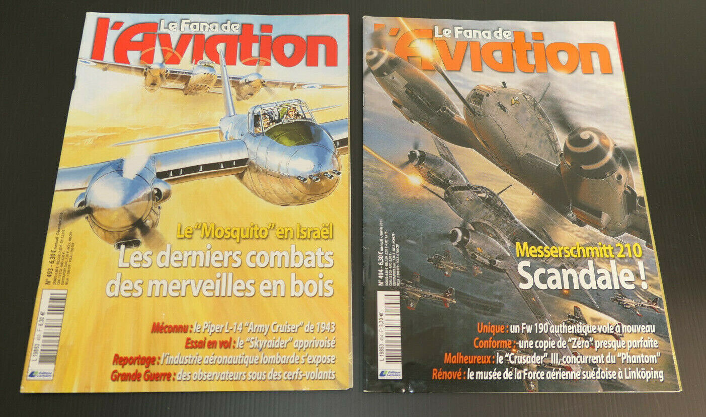 FANA DE L'AVIATION / LOT DE 20 NUMEROS