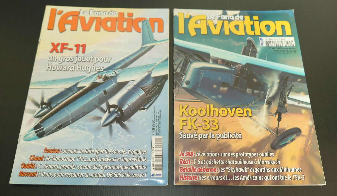 FANA DE L'AVIATION / LOT DE 20 NUMEROS