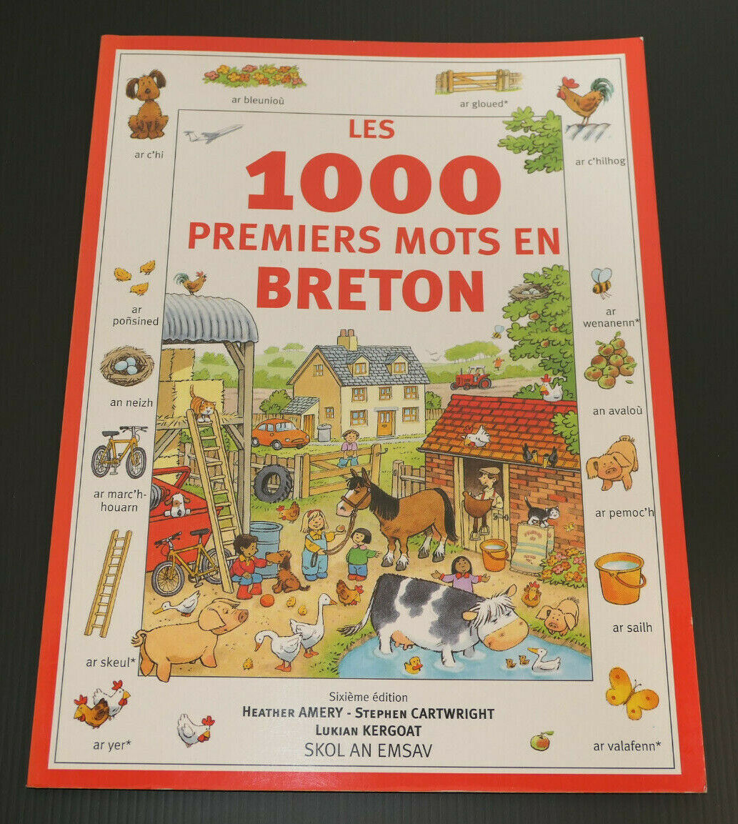 LES 1000 PREMIERS MOTS EN BRETON / BRETAGNE LANGUE BRETONNE