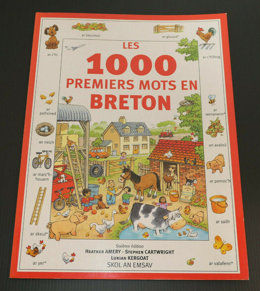 LES 1000 PREMIERS MOTS EN BRETON / BRETAGNE LANGUE BRETONNE