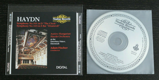 CD HAYDN / AUSTRO-HUNGARIAN HAYDN ORCHESTRA / ADAM FISCHER / NIMBUS RECORDS 1987