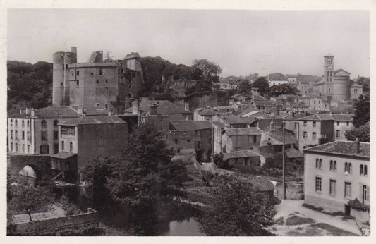 CARTE POSTALE ANCIENNE CPA NOIR ET BLANC / CLISSON VUE GENERALE