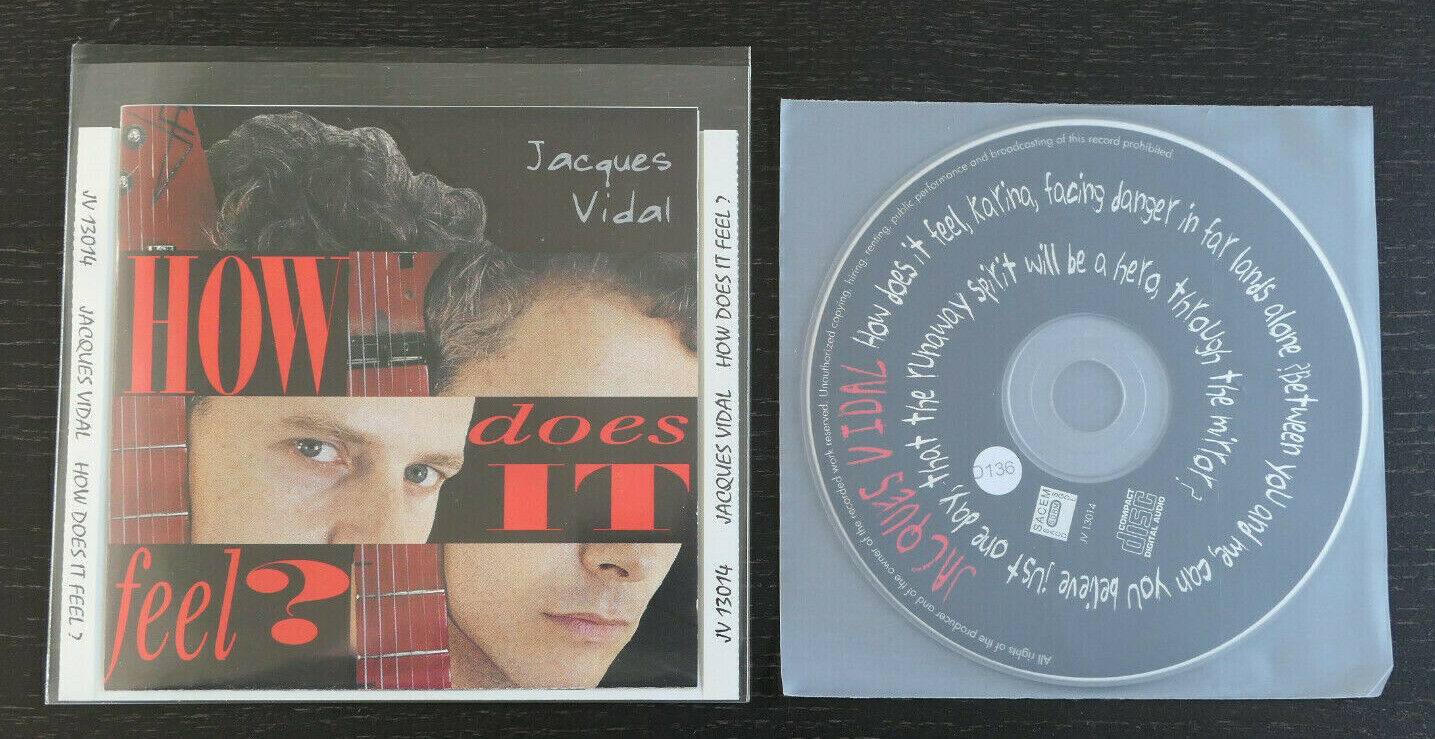 CD JACQUES VIDAL / HOW DOES IT FEEL ?