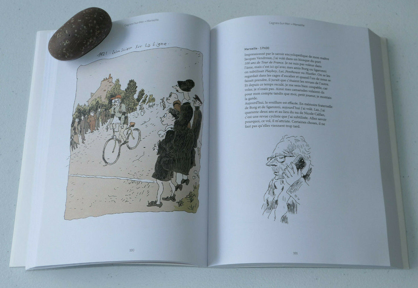 A BICYCLETTE / UN TOUR DE FRANCE / JOANN SFAR / GALLIMARD 2014 VELO CYCLISME