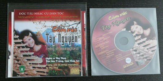 CD CAM XUC TAY NGUYEN / VIETNAMESE TRADITIONAL MUSICAL INSTRUMENT