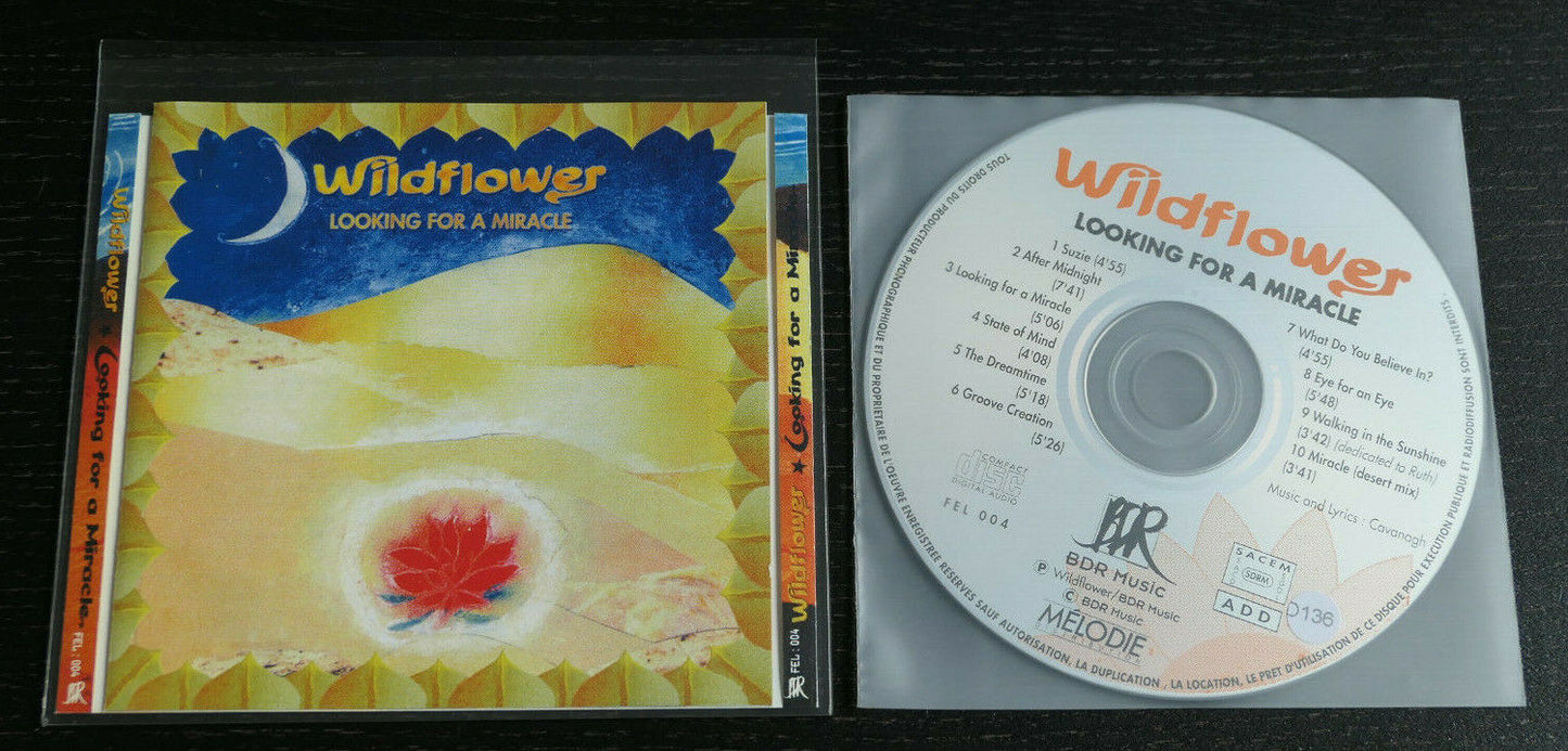 CD WILDFLOWER / LOOKING FOR A MIRACLE / BDR MUSIC FEL 004