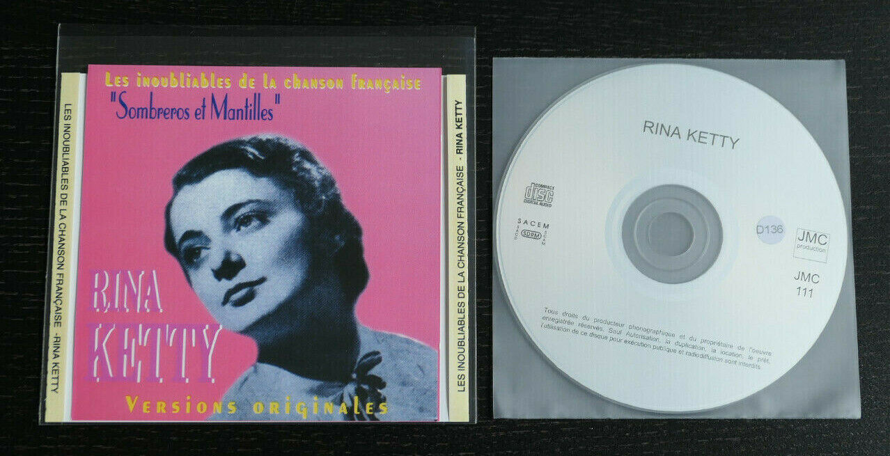 CD RINA KETTY / COMPILATION 16 TITRES