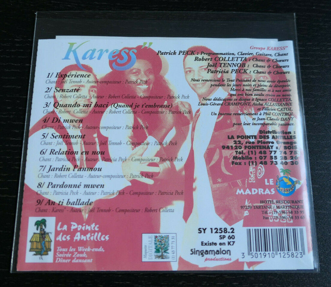 CD KARESS / SINGAMALON