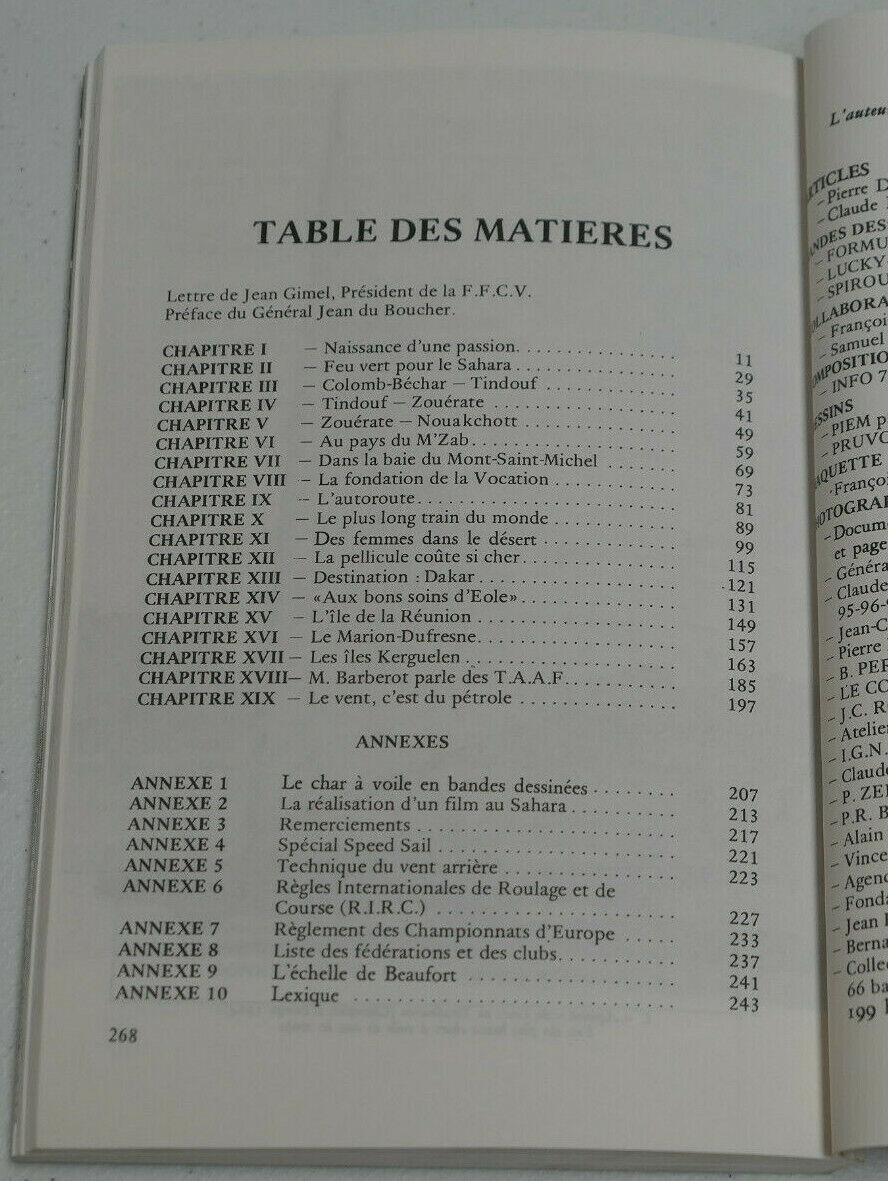 VOILIERS DES SABLES AUX BONS SOINS D'EOLE / CHRISTIAN NAU / L'HARMATTAN 1999