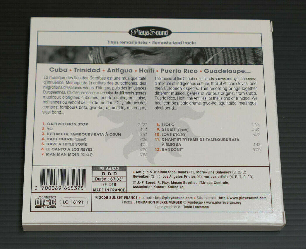 CD FROM HAITI TO TRINIDAD / ISLANDS OF THE SUN / 2006