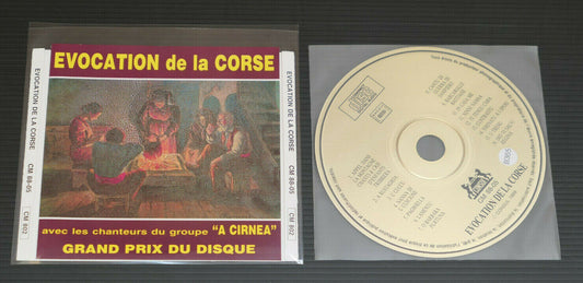 CD EVOCATION DE LA CORSE / GROUPE A CIRNEA / CONSUL 1989