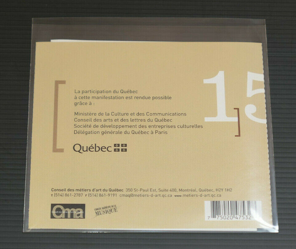 CD-ROM 15 FACTEURS D'INSTRUMENTS DU QUEBEC A MUSICORA 2003